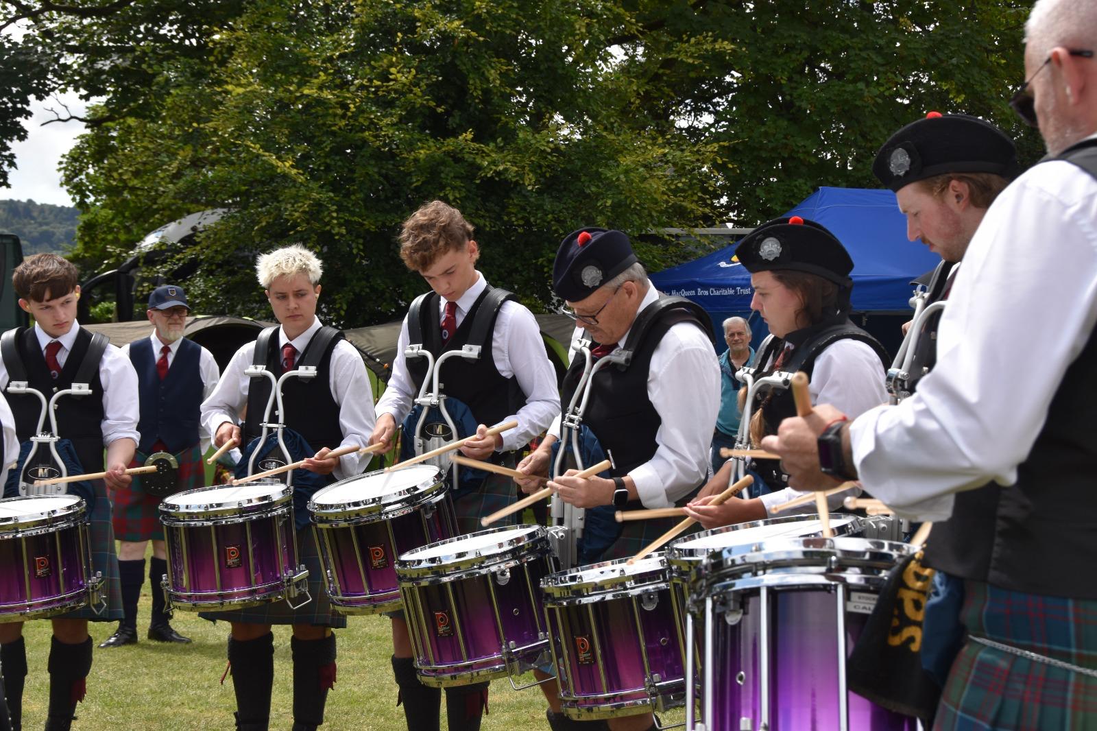 Stockbridge Pipe Band Grade 3B at the Scottish Pipe Band Championships 2026, Dumbarton